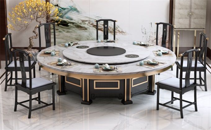 高檔電（diàn）動餐桌