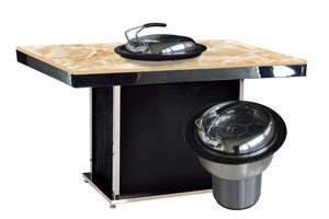 蒸汽火鍋桌