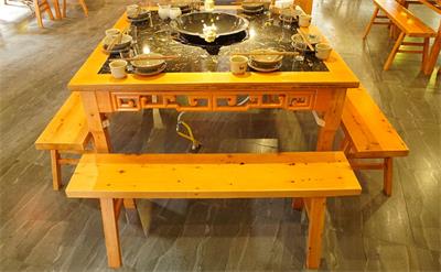 燃氣灶類型（xíng）火鍋桌（zhuō）