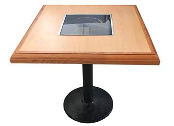 實木電磁爐火鍋桌