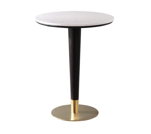 北歐風格酒吧輕奢不（bú）鏽鋼酒吧桌