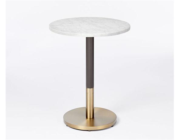 現代風格酒吧輕奢不鏽鋼酒吧桌