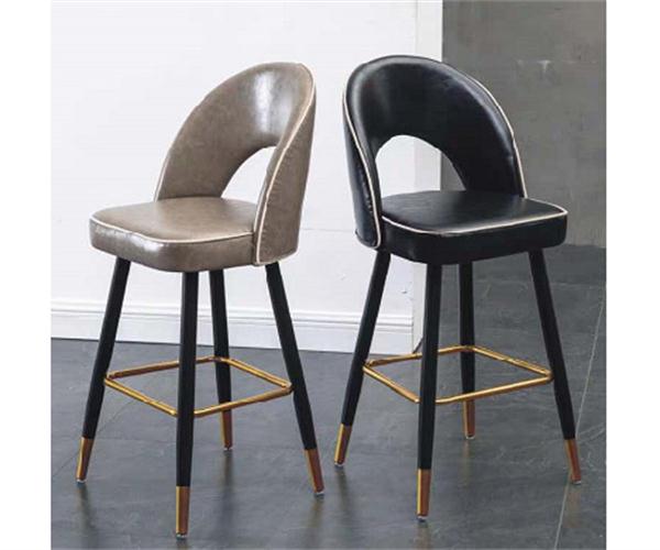 複古風（fēng）格酒吧創意時尚不鏽鋼酒吧高吧椅