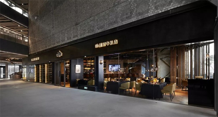 牛扒店空間設計效果圖