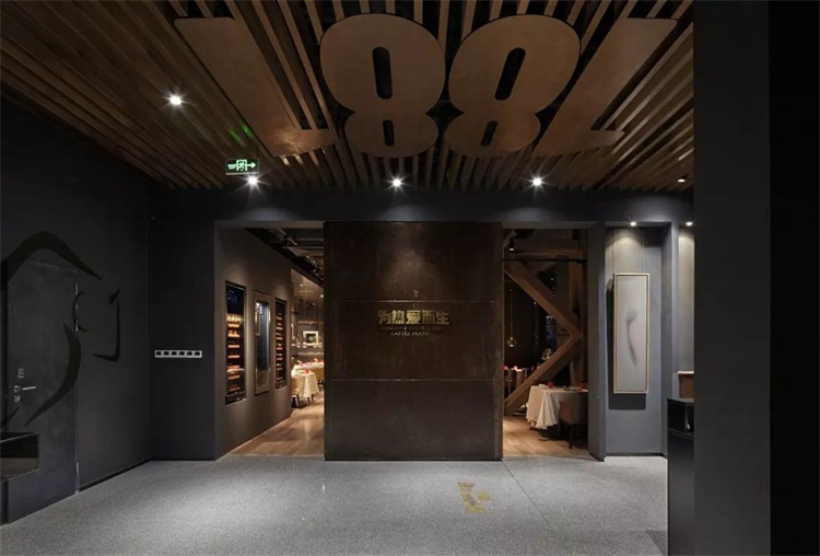 牛扒（bā）店空（kōng）間（jiān）設計效果圖