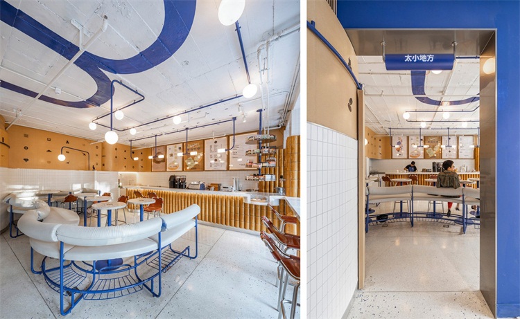 咖啡廳空間設計（jì）效果圖