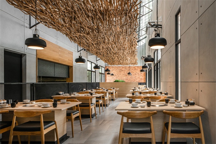 燒烤餐廳空間設計效果圖（tú）