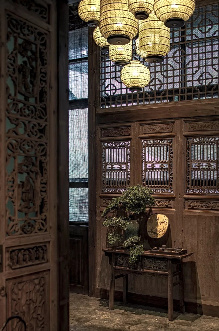 茶社空間（jiān）設（shè）計效果圖