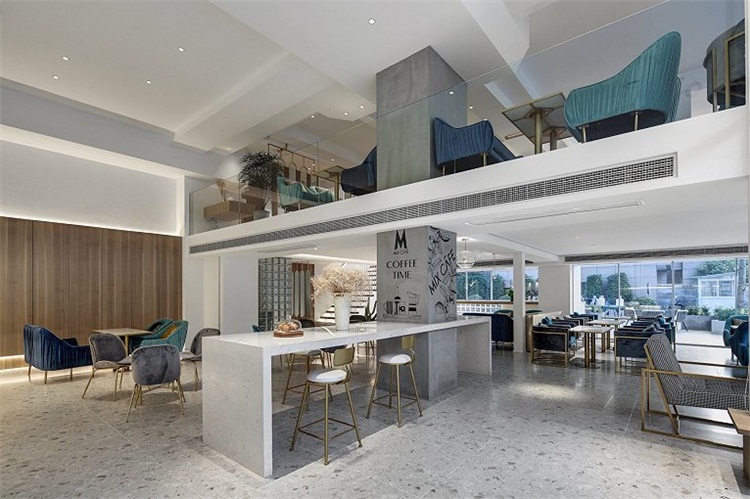 咖(kā)啡館空間設計效果圖