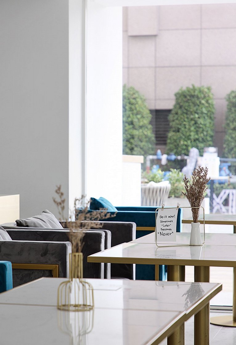 咖啡館空間設計效果(guǒ)圖