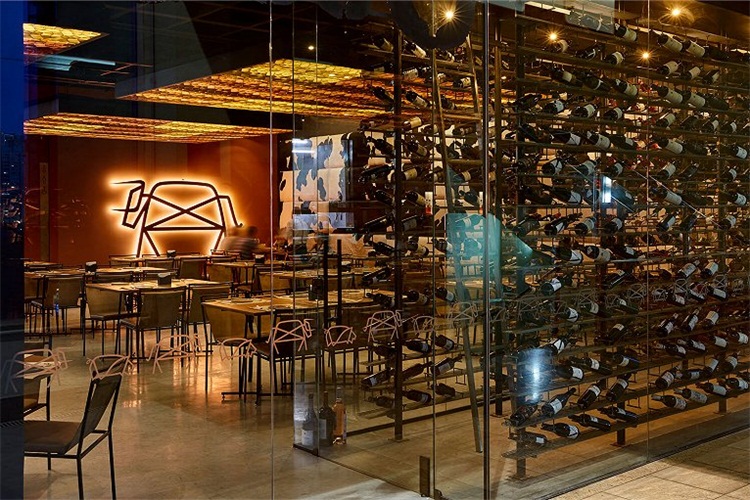 餐廳空間設計效果圖