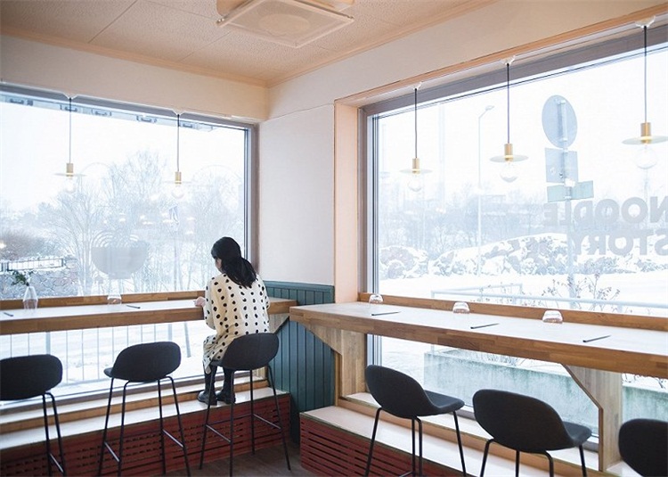 麵館空間設（shè）計效果圖