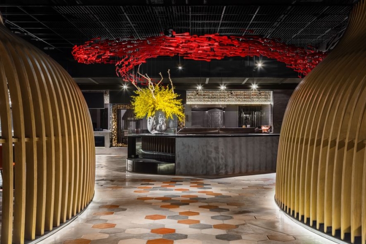 餐廳空間設計（jì）效果圖（tú）