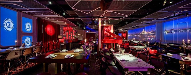 主題餐(cān)廳空間設計效果圖