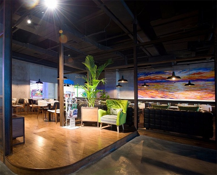 音樂餐廳空間設（shè）計（jì）效果圖