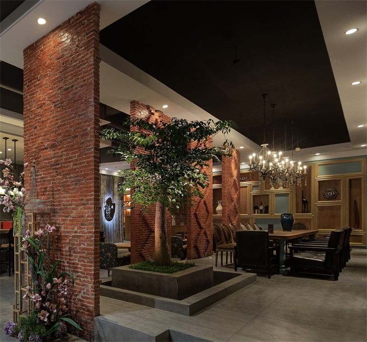 咖(kā)啡館空間設計效(xiào)果圖