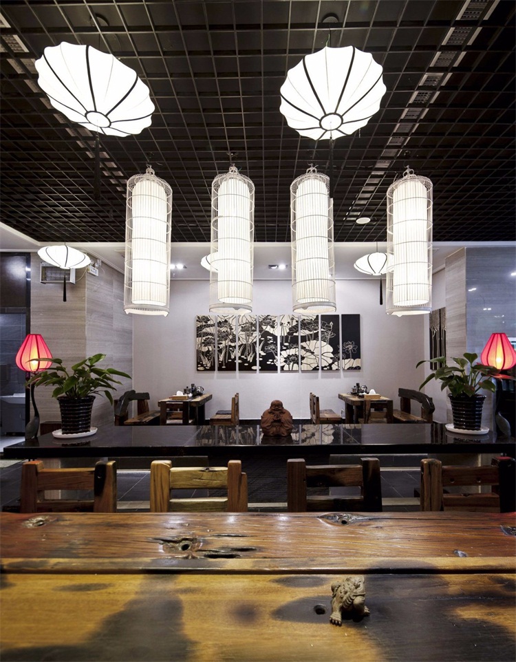 茶館空間設（shè）計效果圖