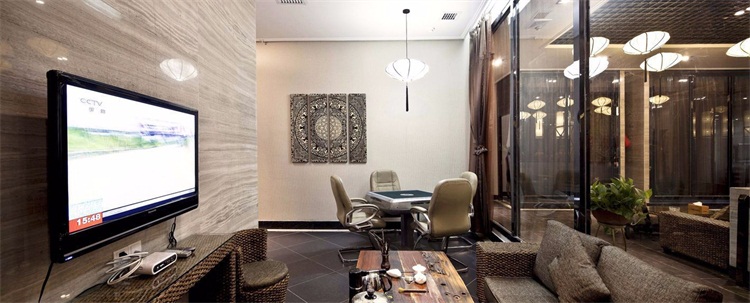 茶館空間設計效（xiào）果圖