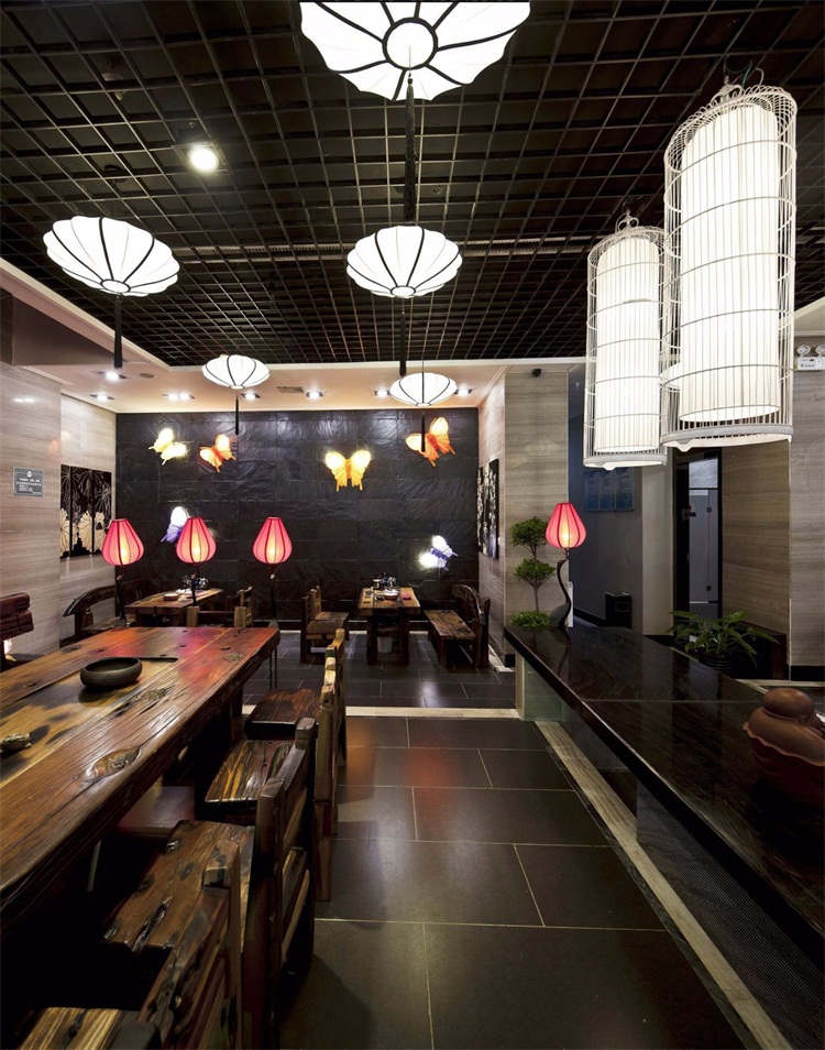 茶館（guǎn）空間設計效果圖