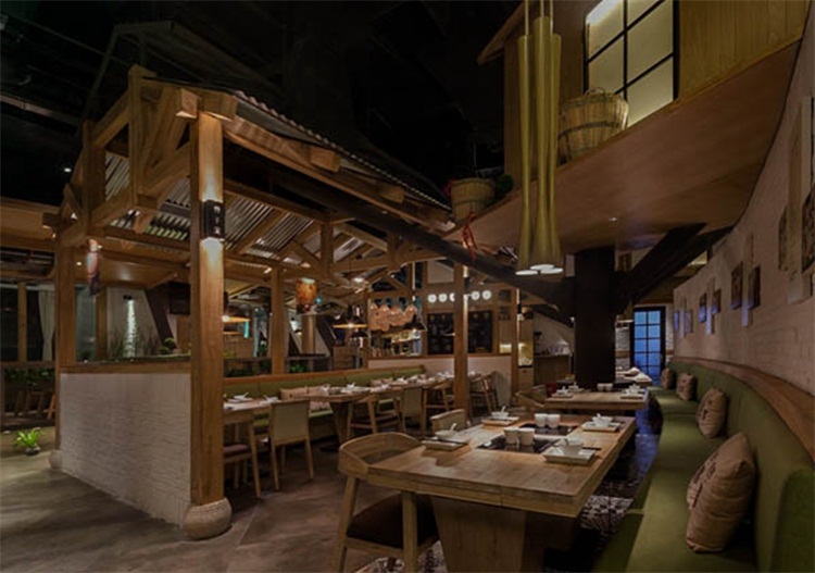 骨湯餐廳空間設計效果圖