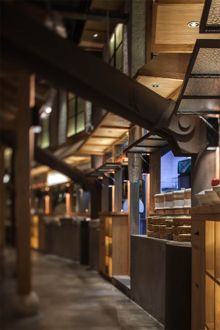 骨湯餐（cān）廳空間設計效果圖