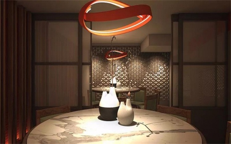 龍蝦（xiā）餐廳空間設計效果圖