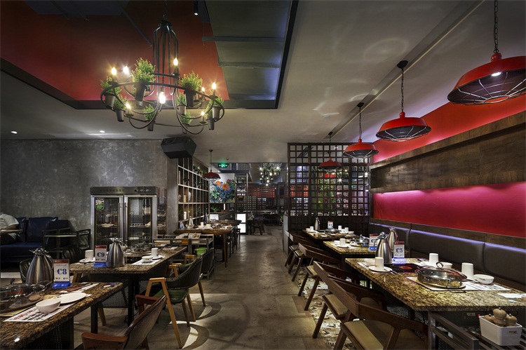 餐廳空間設計效果圖