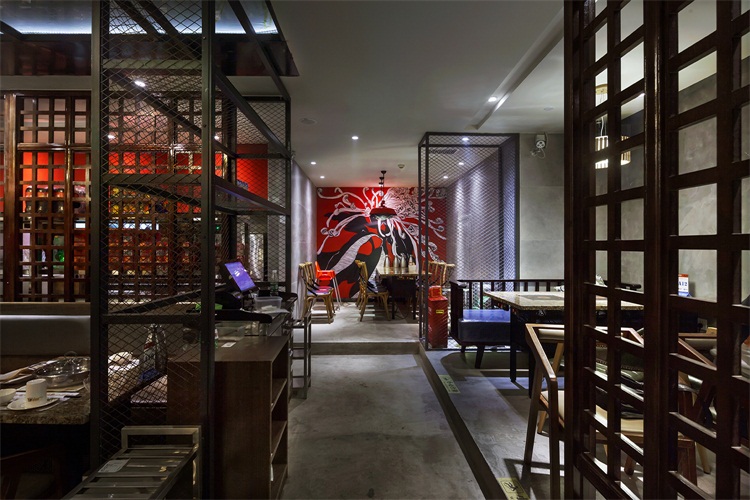 餐廳空間設計效果圖