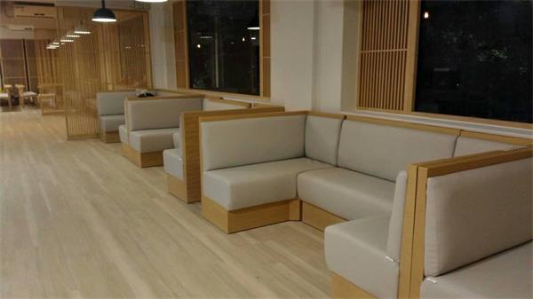 素芳茶事(shì)餐廳卡座沙發