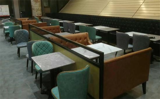 喔喔嘴鐵板（bǎn）燒DIY·牛排簡餐餐廳桌椅