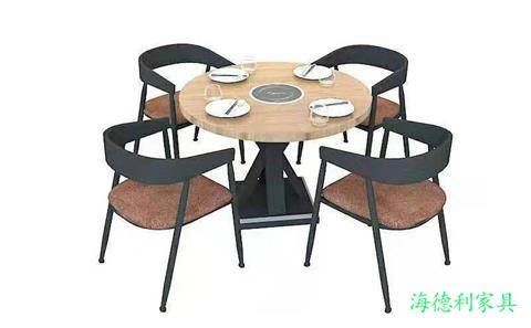 實木（mù）電磁爐火鍋桌