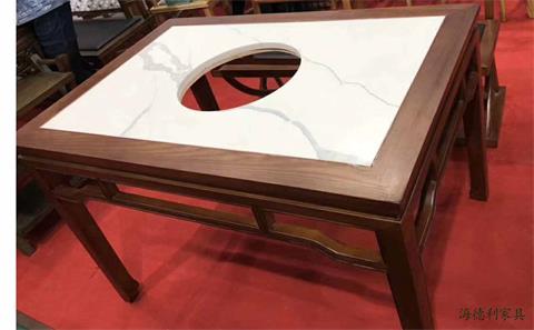 實木電磁爐火鍋（guō）桌