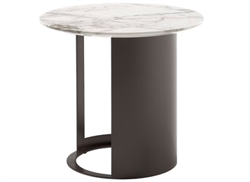 酒店會所時尚高檔大（dà）理石邊幾