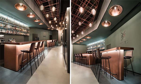 美式複古鐵（tiě）藝酒吧吧台高腳椅