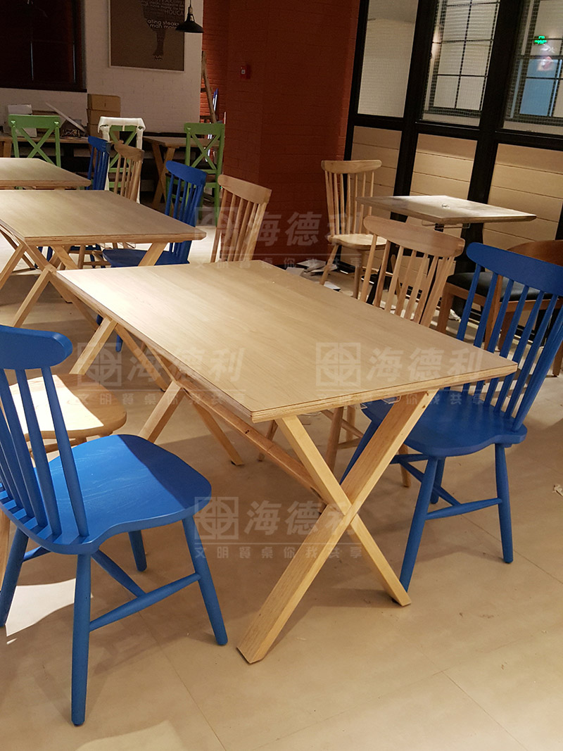 實（shí）木西餐廳餐桌椅