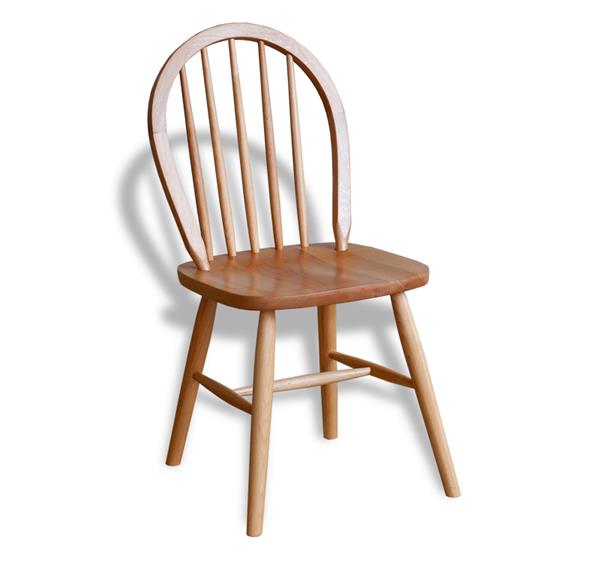 現代簡約全實木溫（wēn）莎椅 孔雀靠背椅子