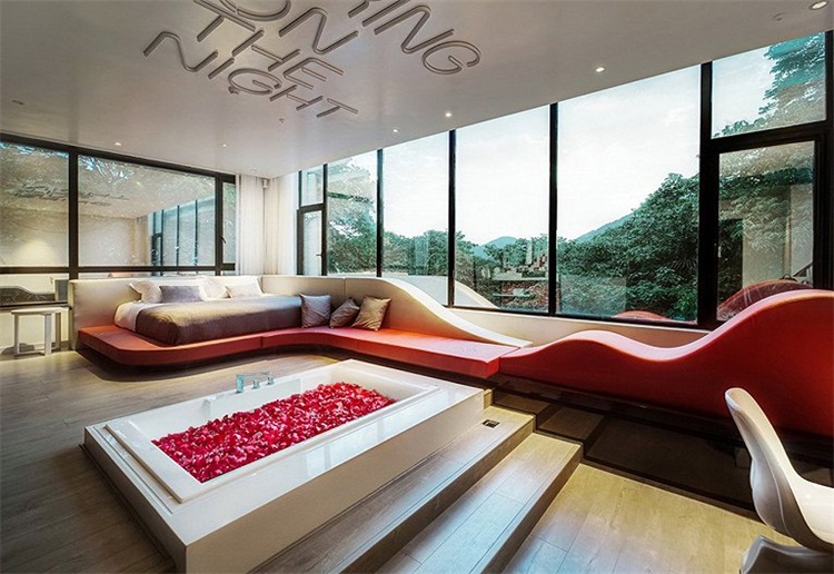 酒(jiǔ)店空間設計效果圖