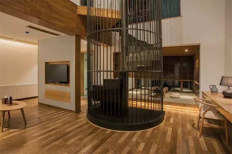 青城山主題酒店空間設（shè）計效果圖