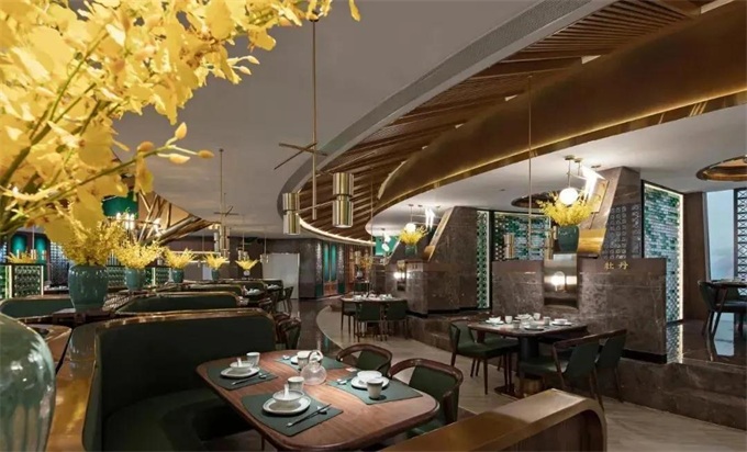 粵菜餐廳優質實木(mù)餐桌