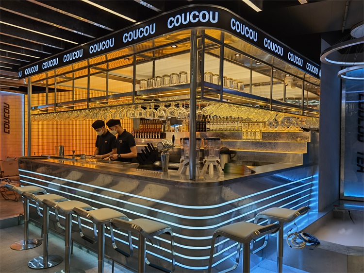 湊湊（còu）火鍋·YCC!天宜店奶茶吧台