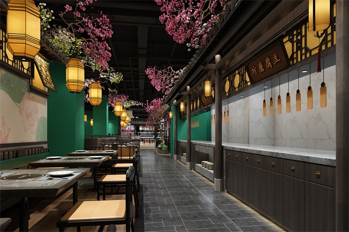 火鍋餐廳裝(zhuāng)修設計