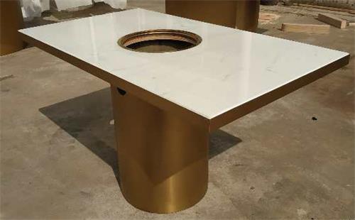 大理石火鍋桌（zhuō）