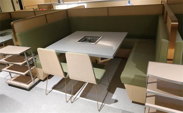 海（hǎi）底（dǐ）撈方形（xíng）無（wú）煙火鍋桌