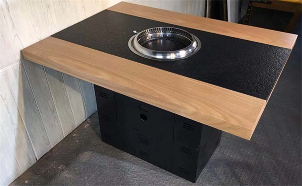 韓式（shì）烤肉店無煙燒烤（kǎo）桌子