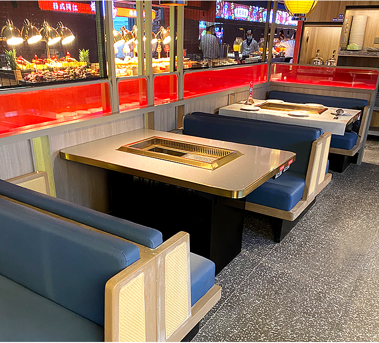 無煙火鍋烤肉一體桌（zhuō）子