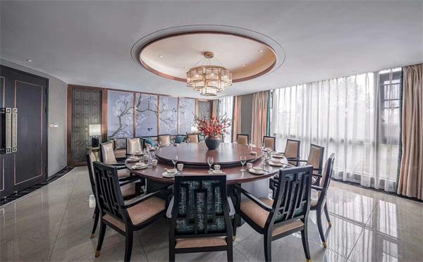 中式（shì）餐廳裝修（xiū）效果圖
