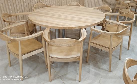 快(kuài)餐廳圓(yuán)形桌椅