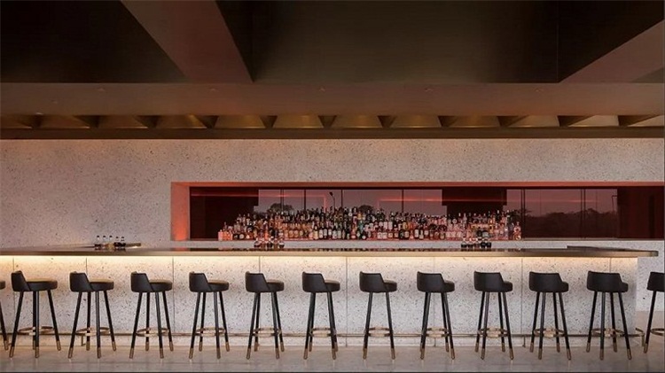 藝術酒吧空間設計（jì）效果圖