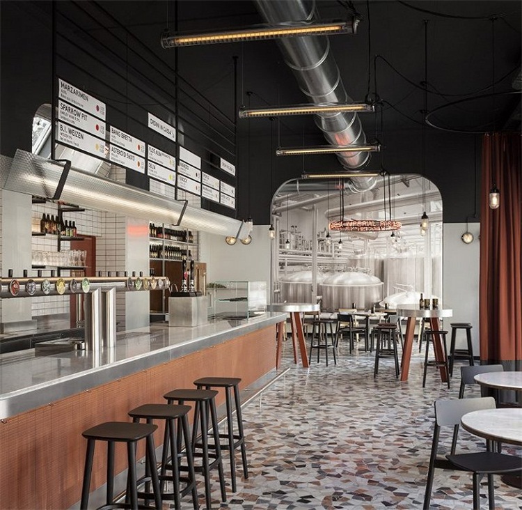 啤酒（jiǔ）吧空間設計效果圖