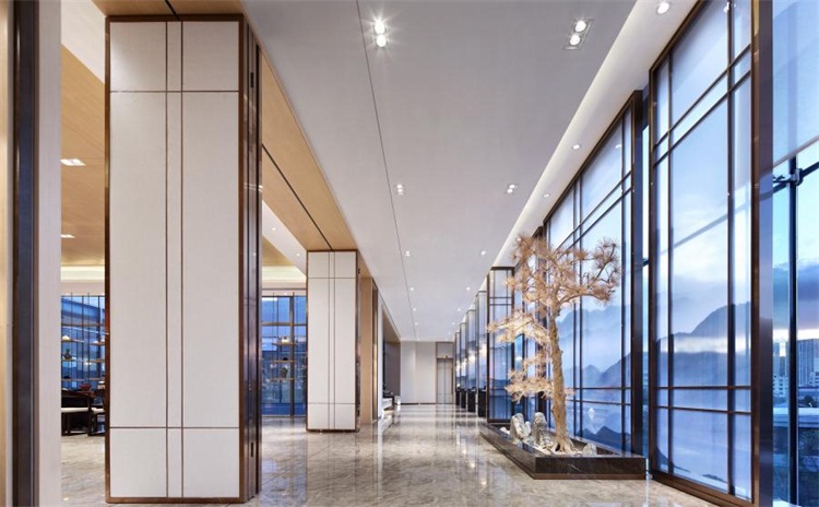 茶業會館空（kōng）間（jiān）設計效果圖